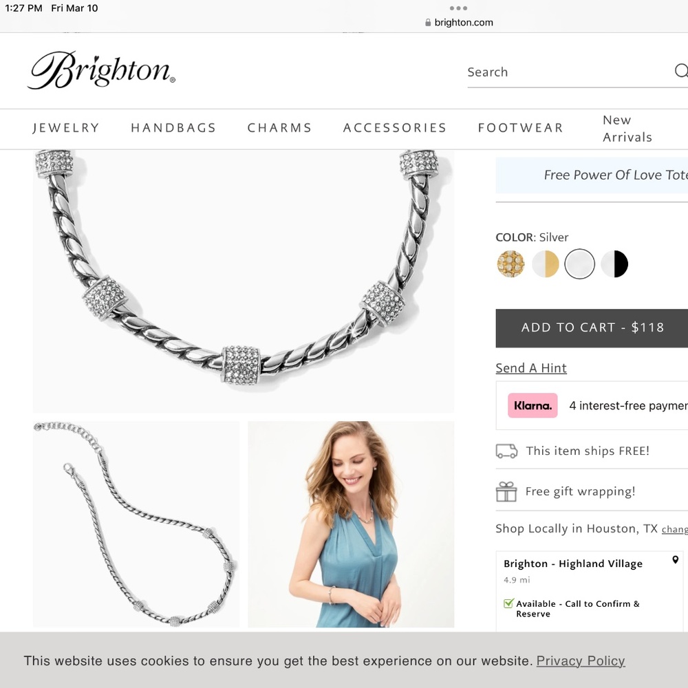 Brighton Meridian Necklace